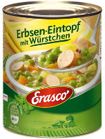 Erasco Erbsen-Eintopf mit Würstchen 800 g Dose